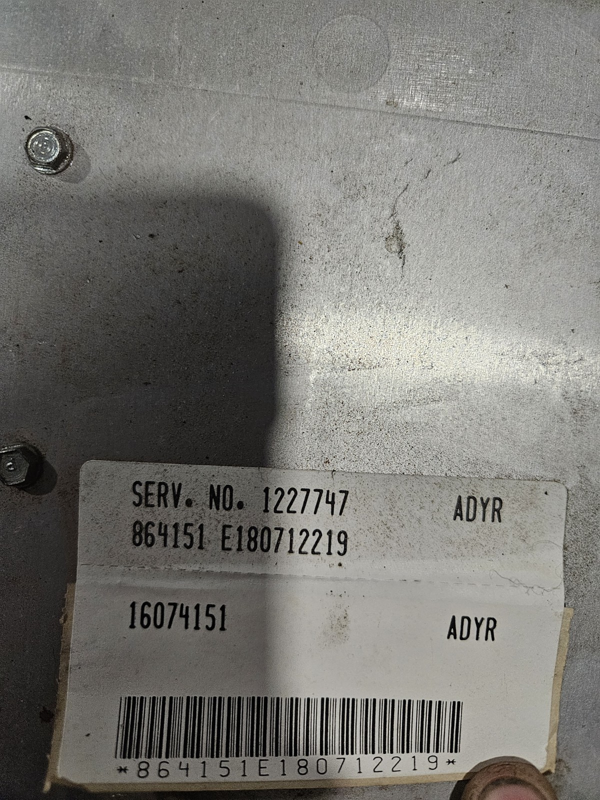 1989 G30 Mechanical Speedometer ECU ECM Brain Box For TBI G30 1989 Untested AsIs