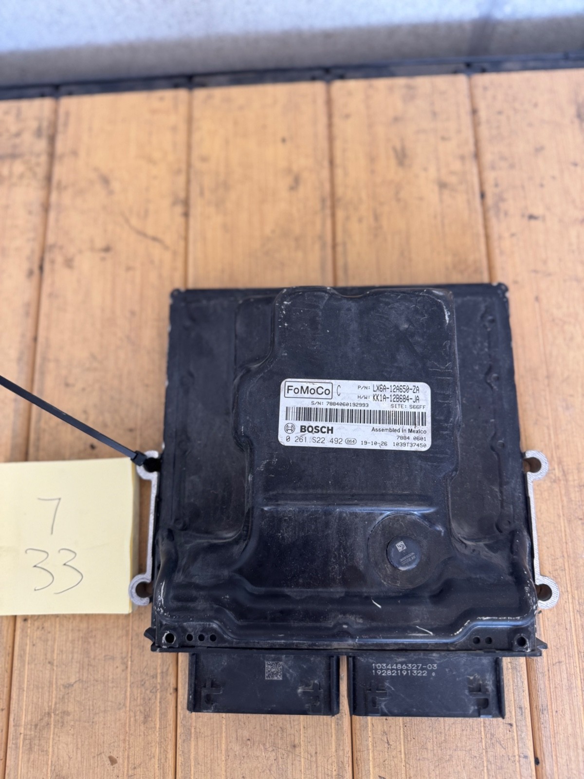 2020 FORD ESCAPE 1.5L ENGINE CONTROL MODULE ECU ECM PCM OEM LX6A-12A650-ZA