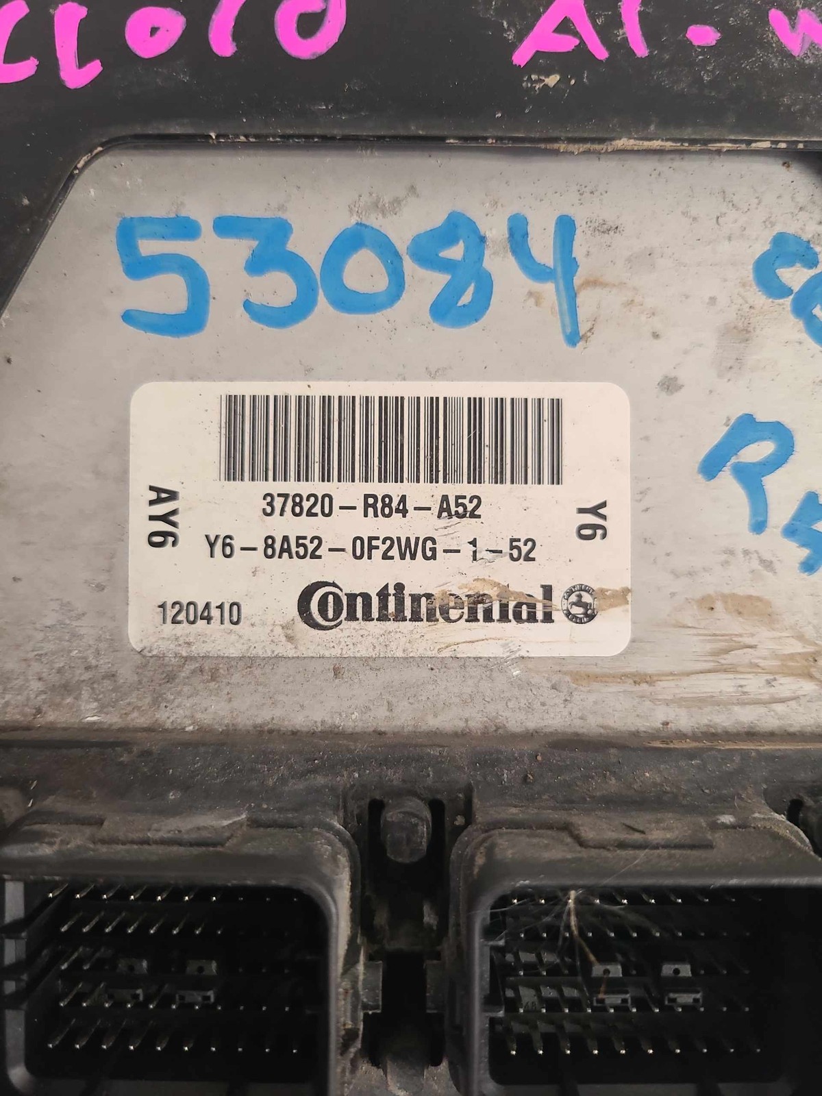 11-12 HONDA ACCORD ELECTRONIC COMPUTER MODULE ECM ECU EBX SEDAN 3.5L OEM
