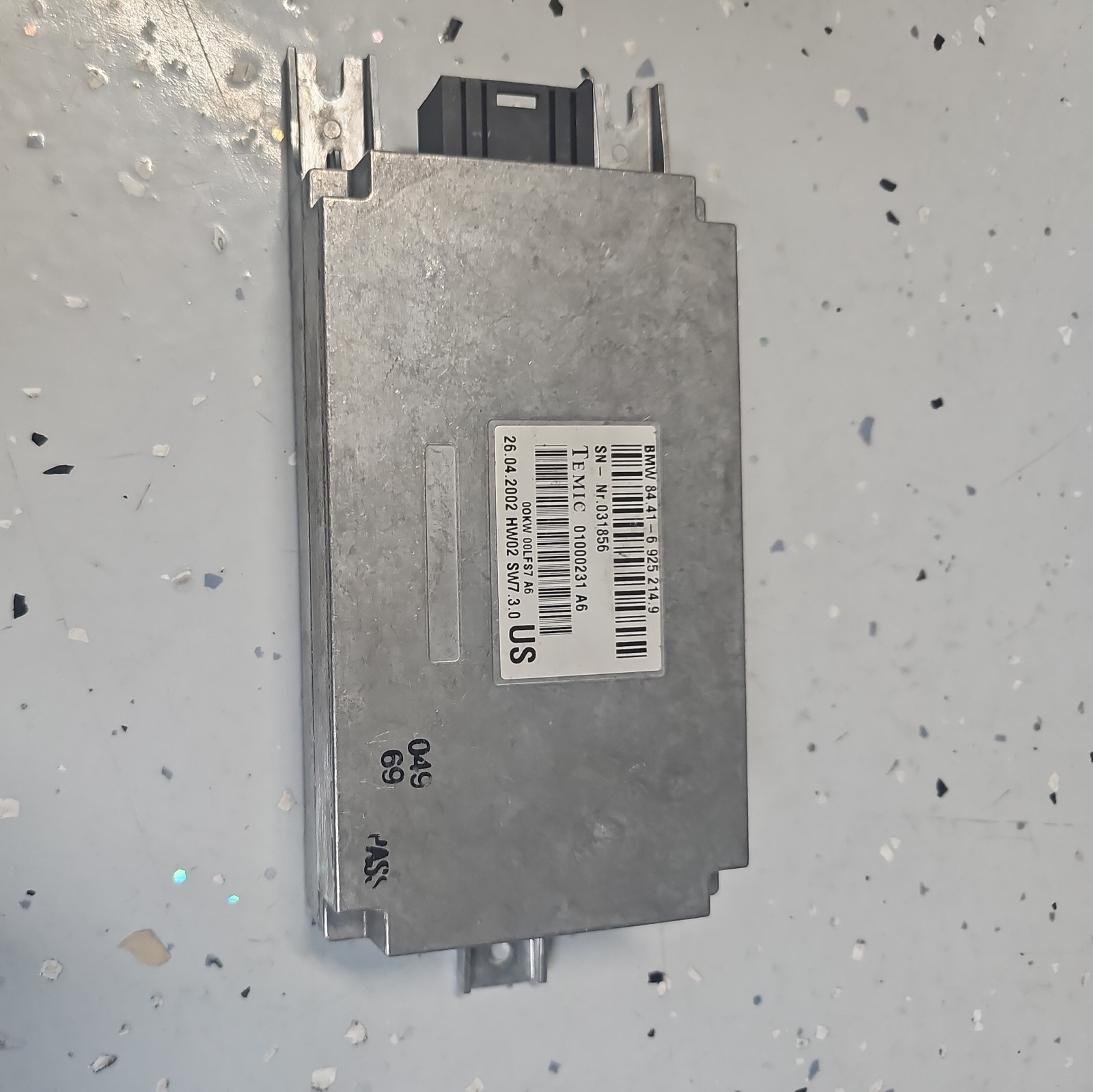 2002-2005 BMW 745I Voice Recognition Computer Module OEM 84.41-6 925 214.9