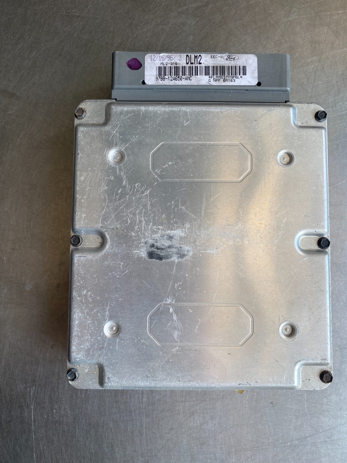 1997 97bb-12a650-anc Ford Contour Dlm2 Engine Control Unit Computer Ecm Ecu Pcm