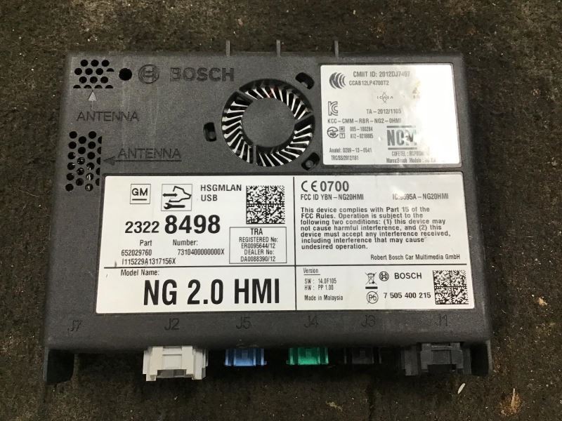 Chassis ECM Information-gps-tv Multimedia Player Fits 14-15 REGAL 433033