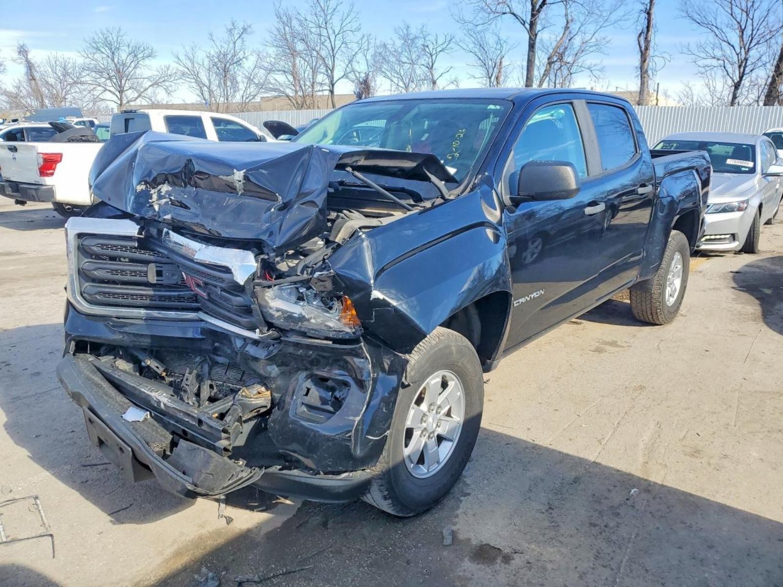 2016 GMC Canyon Left Front Window Regulator Electric OEM Assembly