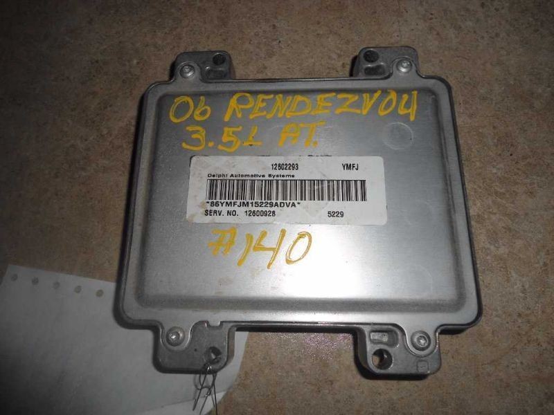 ENGINE ECM MAIN COMPUTER 3.5L FWD 12600928 FITS 06 EQUINOX 141319