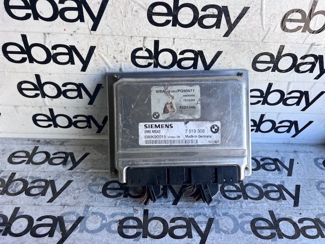 USED OEM 2002 BMW 3 SERIES 7 519 308 ENGINE COMPUTER