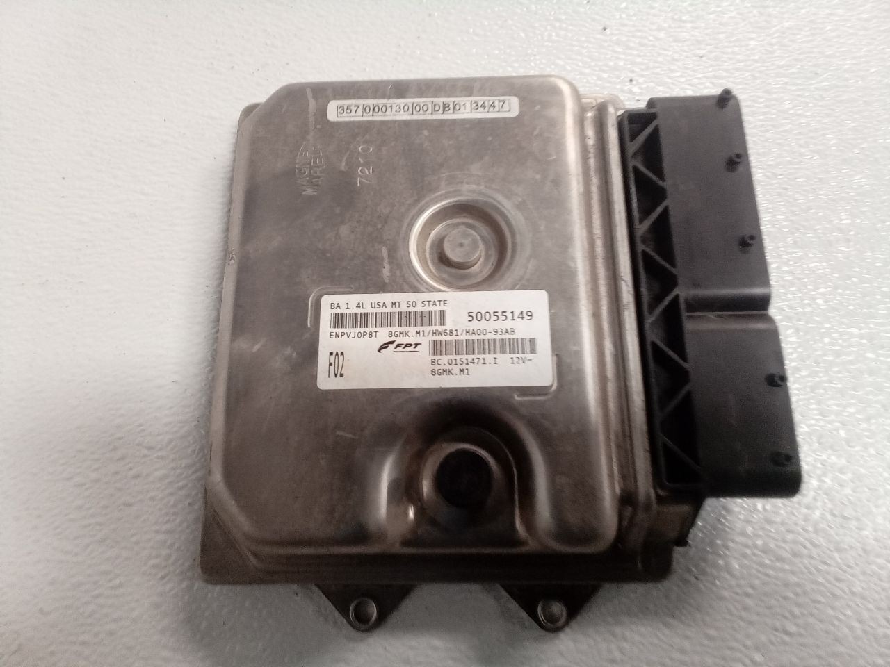 124SPIDER 2018 Engine ECM 366566