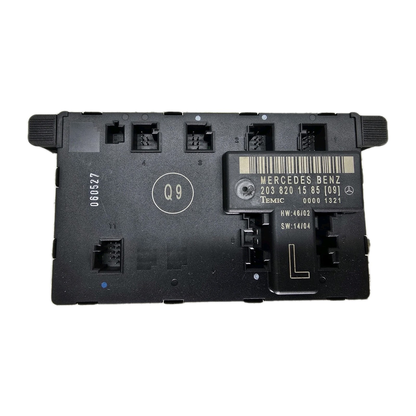 MERCEDES BENZ C CLASS W203 LEFT DOOR CONTROL MODULE 2038201585