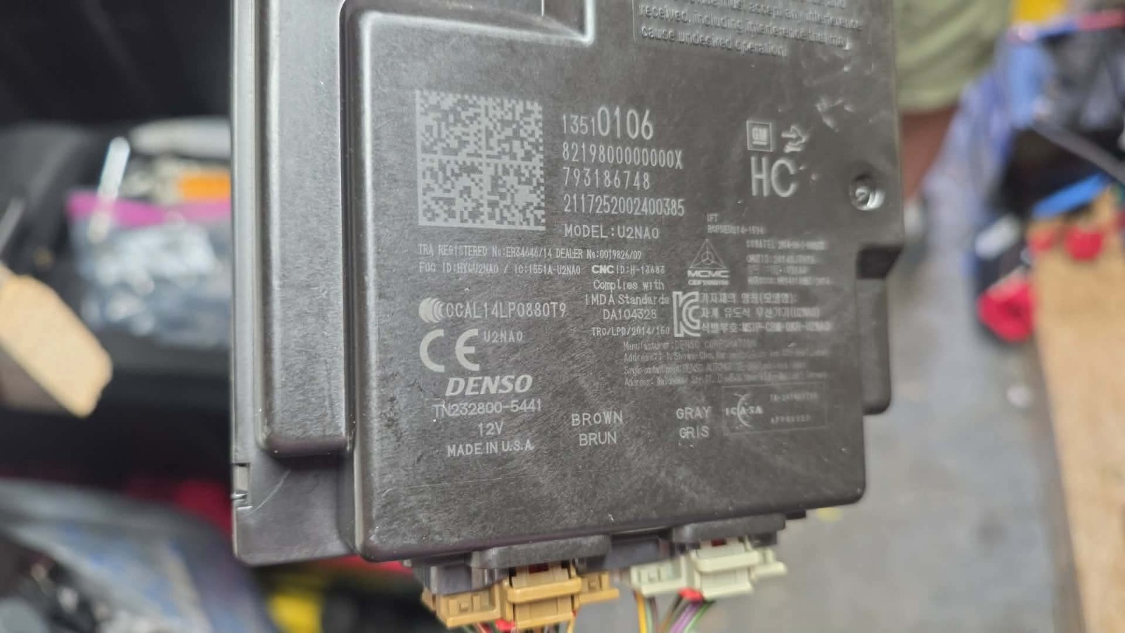 2017-2018 Chevrolet Malibu Locking Control Module 1351-0106 OEM