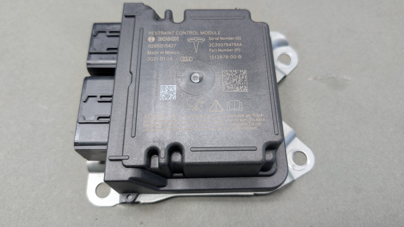 Tesla Model 3 2017-2023 Control Unit Module 1512876-00-B OEM