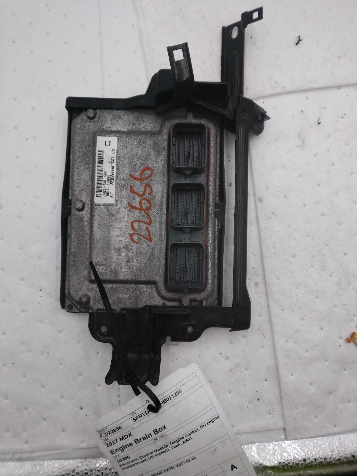 Used Engine Control Module (ECM) fits: 2017 Acura Mdx Electronic Control Module