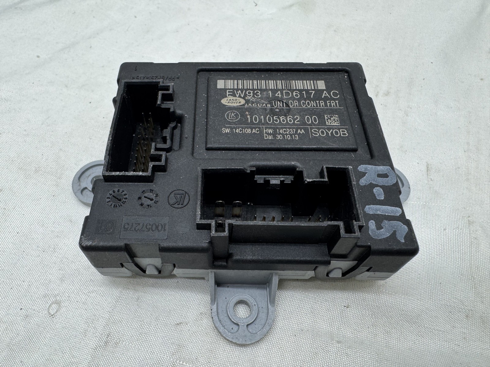 JAGUAR XJ DOOR CONTROL MODULE UNIT FRONT LEFT SIDE EW9314D617AC X351 2010-2019