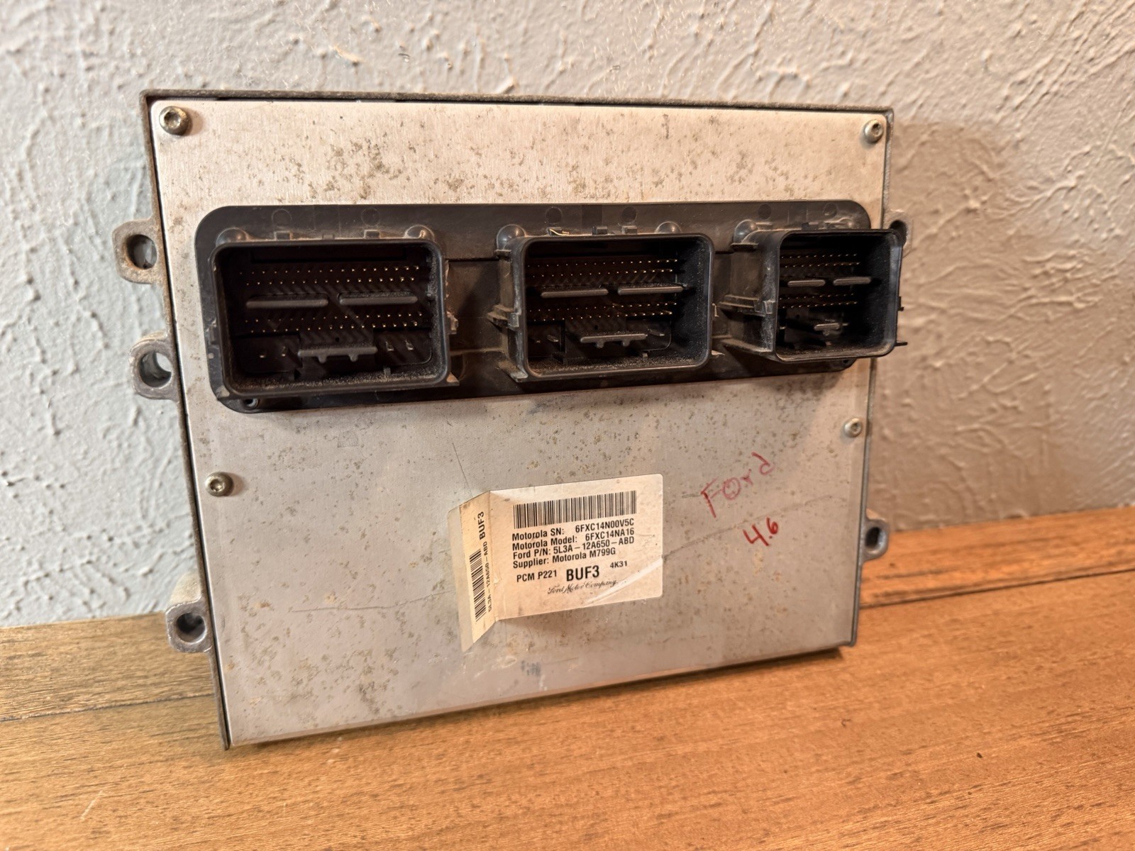 2007 2008 Ford F-150 F150 AT 4.6L Engine Computer Module ECU ECM 7L3A-12A650-GXC