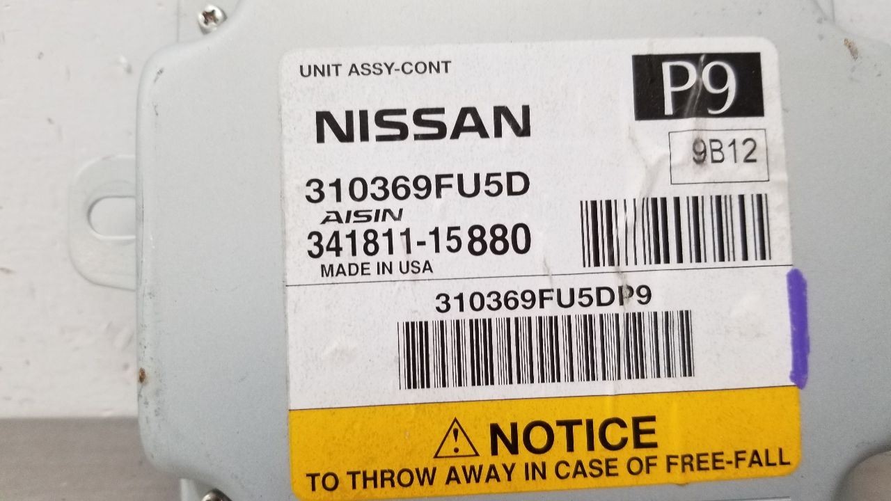19 NISSAN TITAN XD 5.0L 4X4 TRANSMISSION CONTROL MODULE 310369FU5D