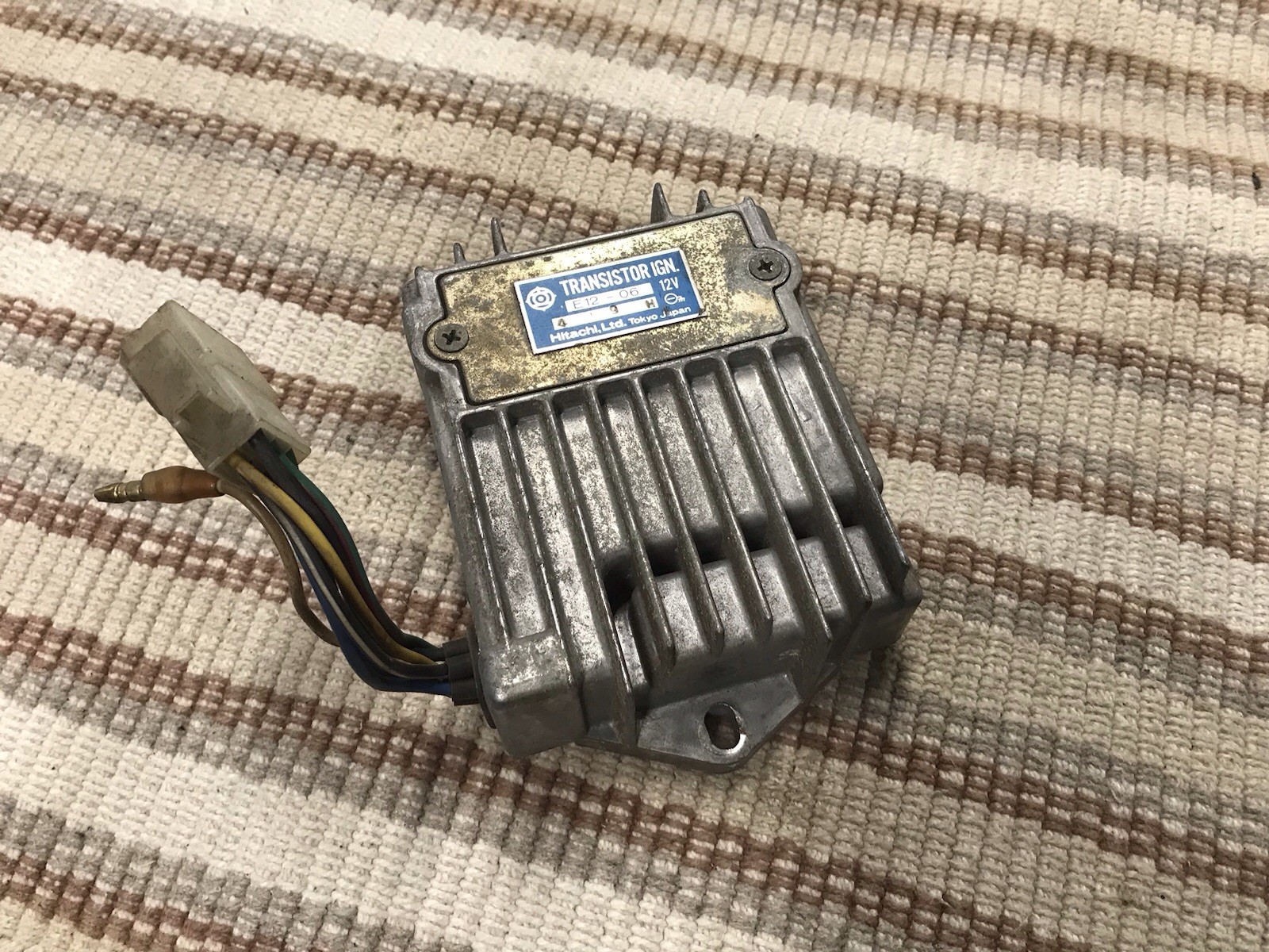1975-1976 Datsun Nissan 280Z HITACHI TRANSISTOR IGNITION IGN 12V MODULE E1205 OE