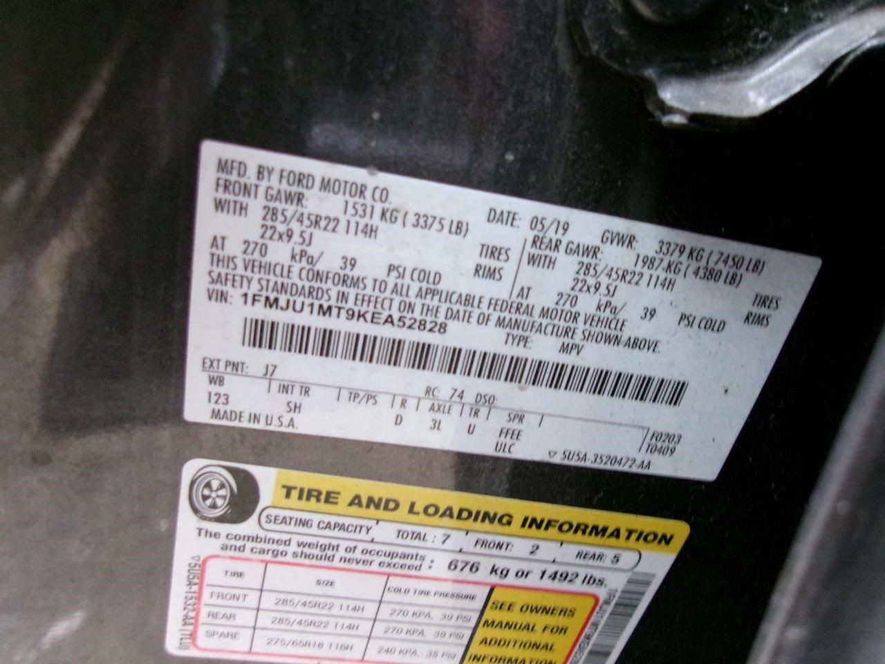 Chassis ECM Body Control BCM Fits 18-21 EXPEDITION 31716995