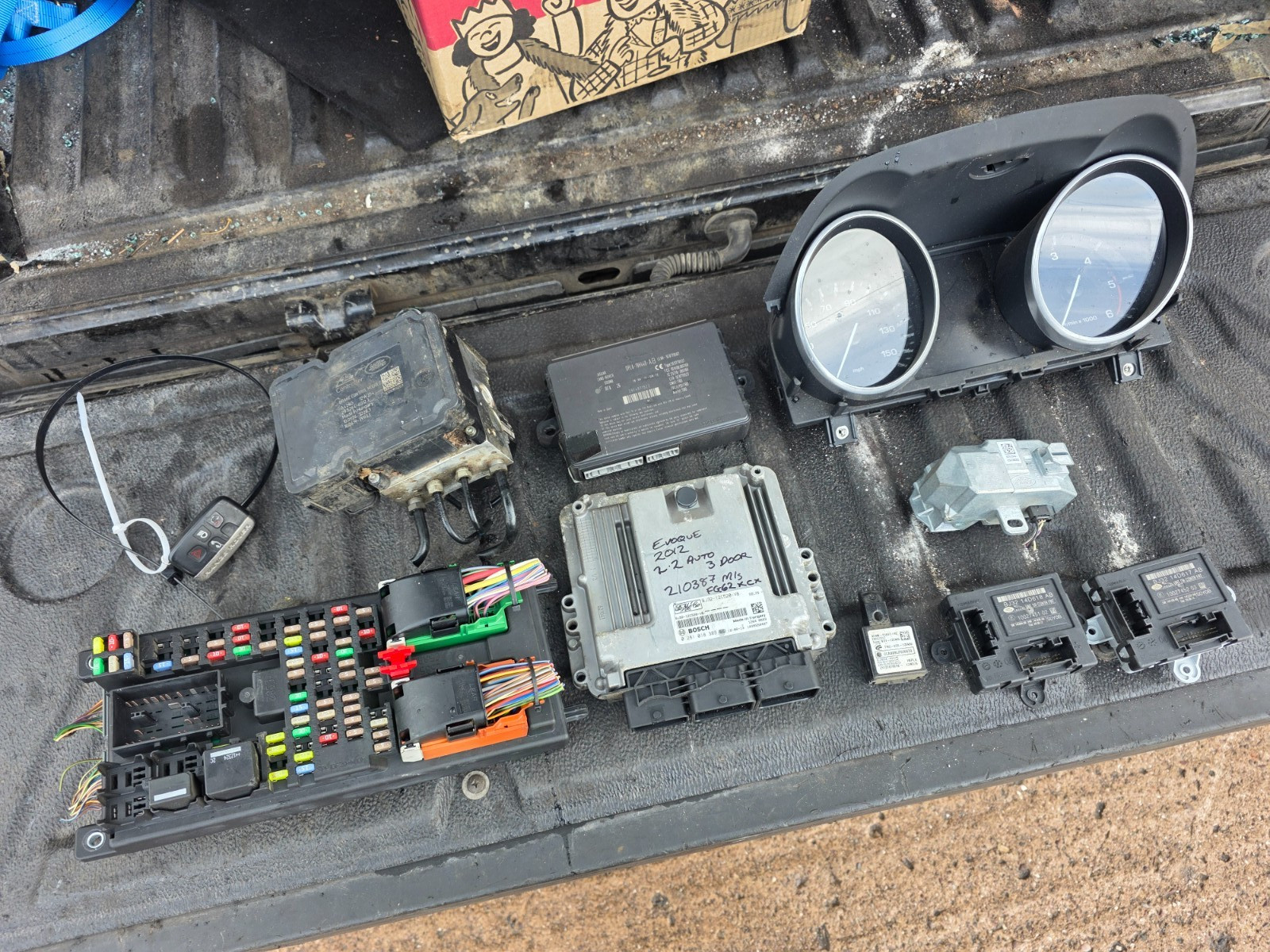 RANGE ROVER EVOQUE MK1 (L538) (LV) 2012 2.2 SD4 AUTOMATIC ECU KIT BJ32-12C520-VB