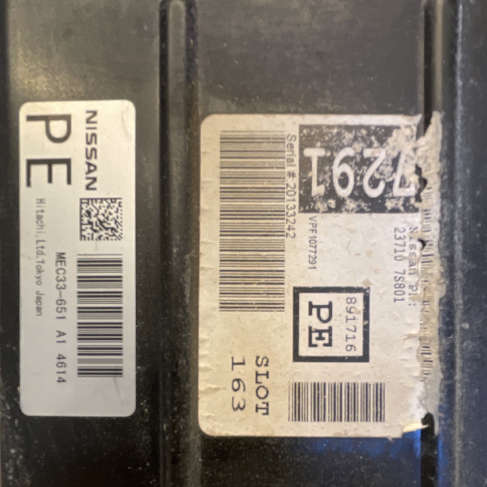 2004 Nissan Titan Engine Control Unit ECU Module MEC33651A1 735-9A6 #723ECM