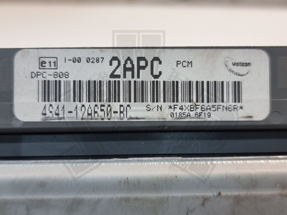 Ford Transit Engine Control Unit ECU 2004 Connect 4S41-12A650-BC