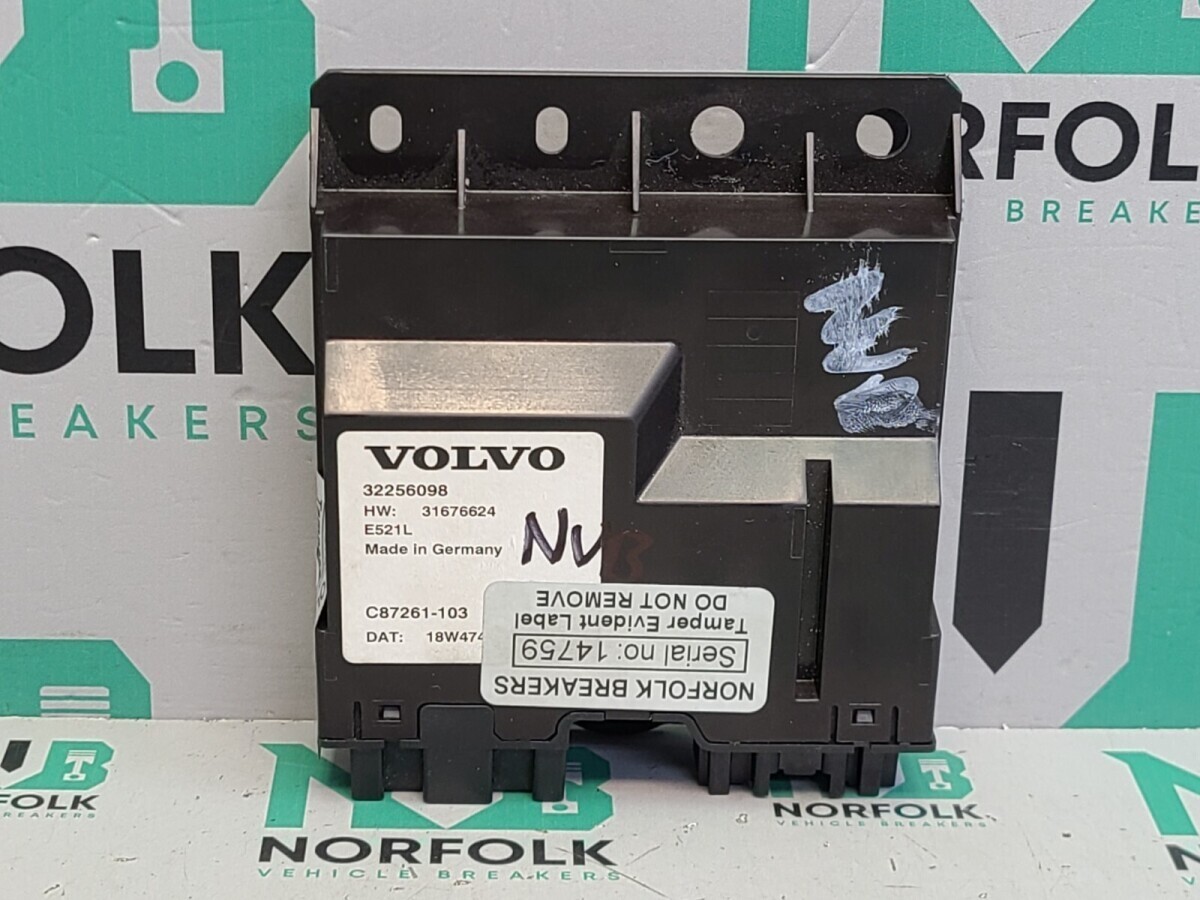 Volvo V60 Tailgate Module 2018 On 32256098