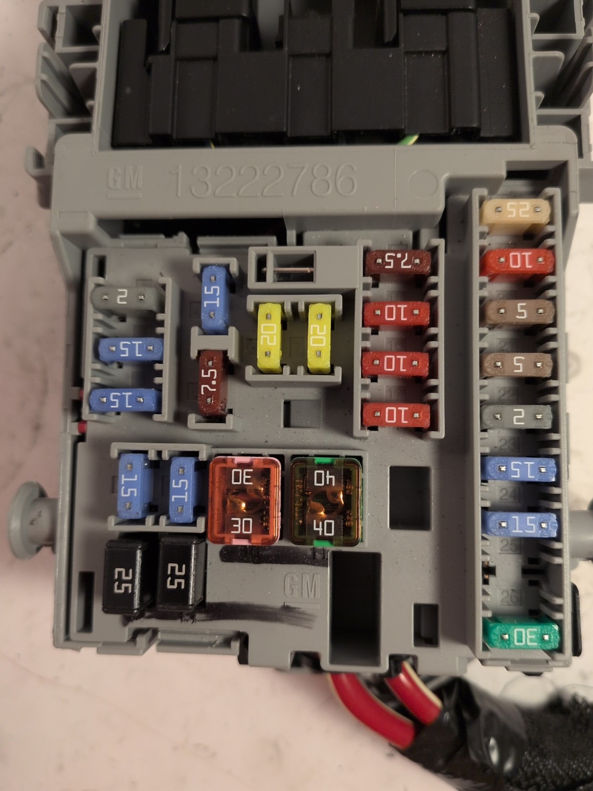 2011-2012 Buick Lacrosse Chassis Control Module CCM BCM Body Control