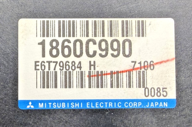 2017 Mitsubishi ECM Outlander PCM Engine Computer Module 2.4L ECU 1860C990 OEM