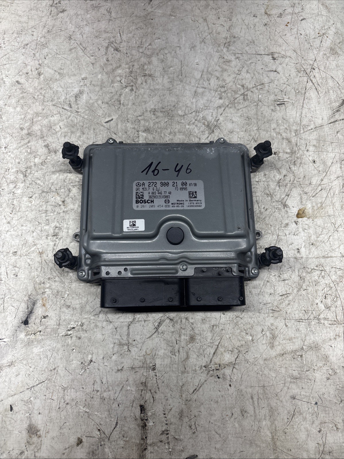 2006-2010 Mercedes C350 E350 W211 Engine Computer Module ECM ECU 2729002100