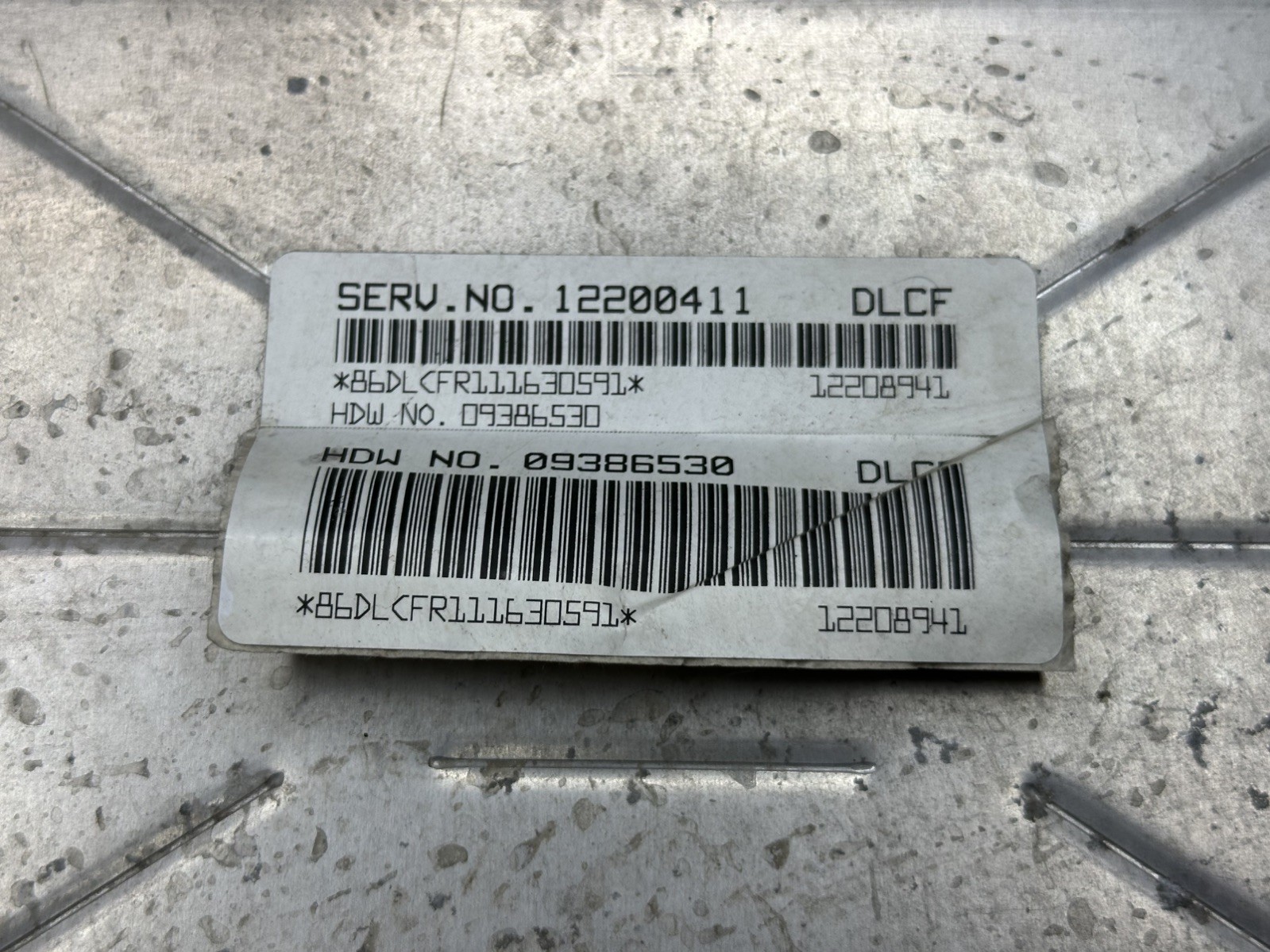 2002 Chevy Silverado engine computer ECM ECU OEM 12200411 5.3L Delphi 4.8