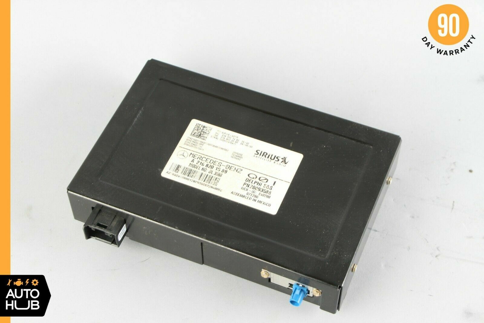 Mercedes W221 S63 AMG SLK350 C350 Sirius Satellite Radio Module Receiver OEM
