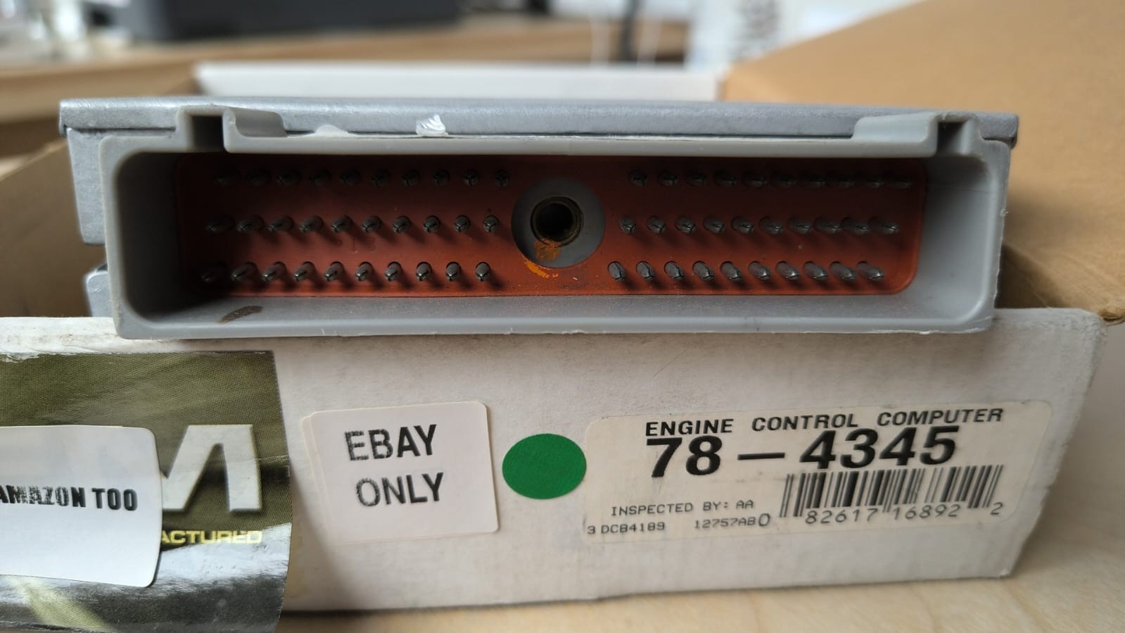 Engine Control Module (ECM)-VIN: S, Std Trans Cardone 78-4345 Reman