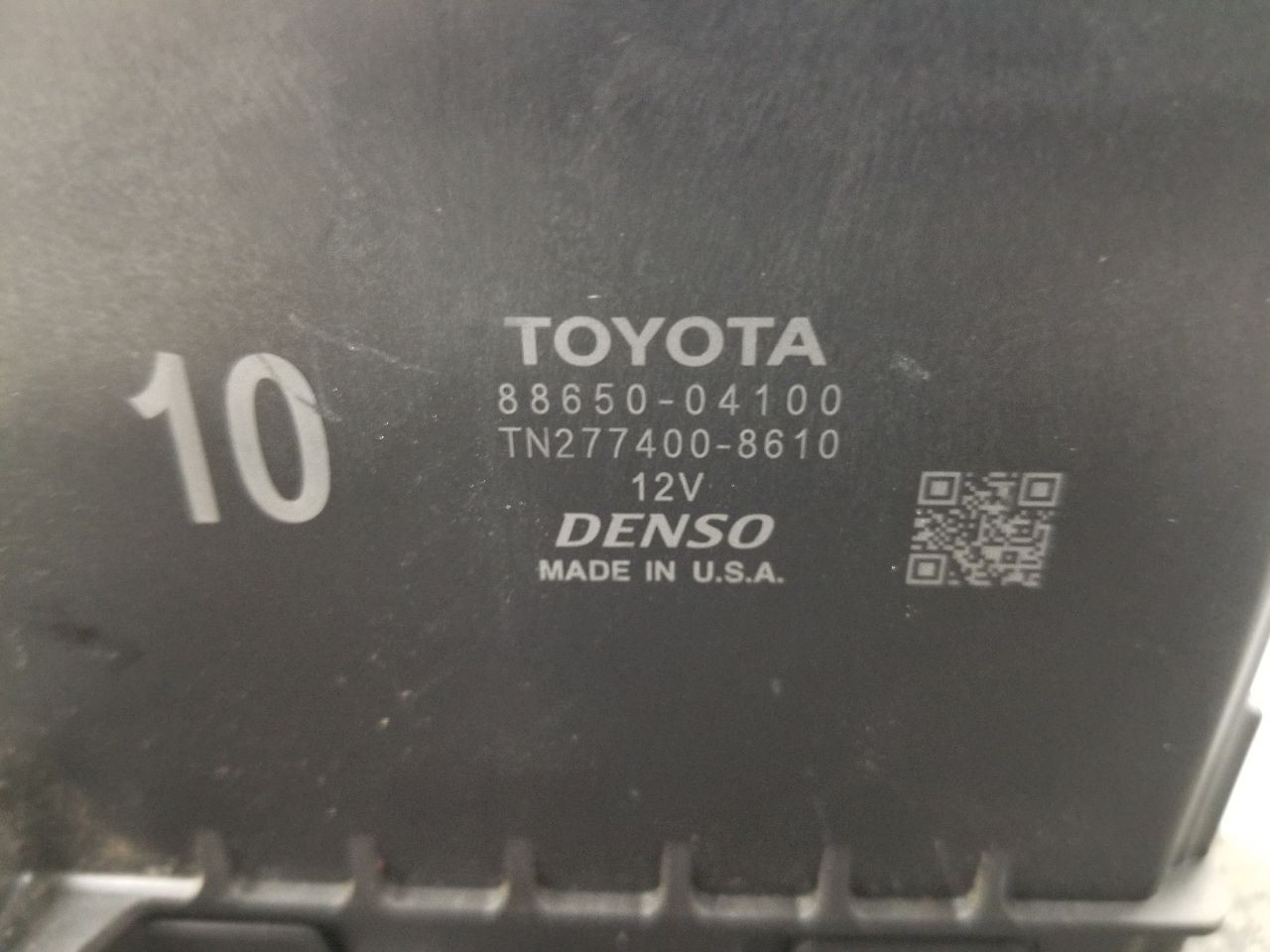 20 TOYOTA TACOMA SR5 4X2 3.5L TEMPERATURE CLIMATE CONTROL MOD 8865004100 OEM