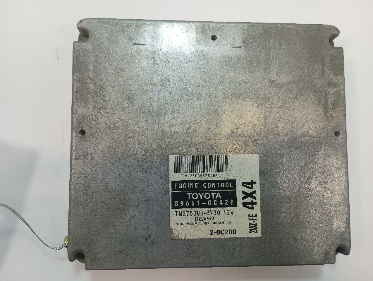 89661-0C421 Engine Control Module ECM from 2002 Toyota Sequoia 4.7L 13145575