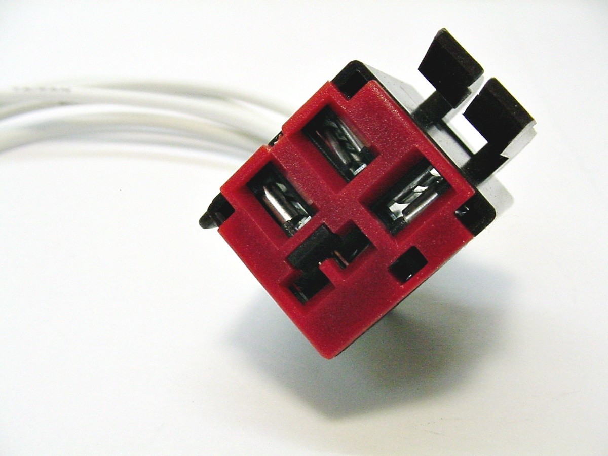 Lincoln Computer Electronic Engine Control Relay Wire Harness Connector Pigtail