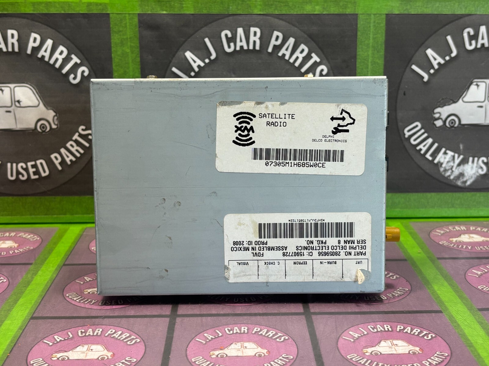 2008 Chevy Silverado Satellite Radio Receiver Module (Ident : 28059656) OEM