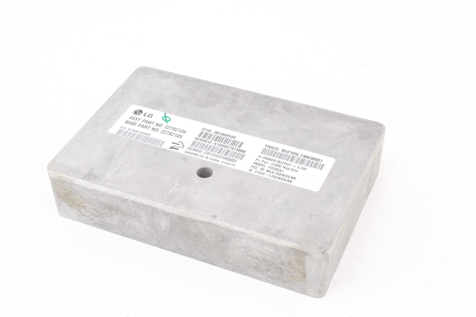 13-16 GMC Acadia Communication Computer Control Module Silver OEM 22782105