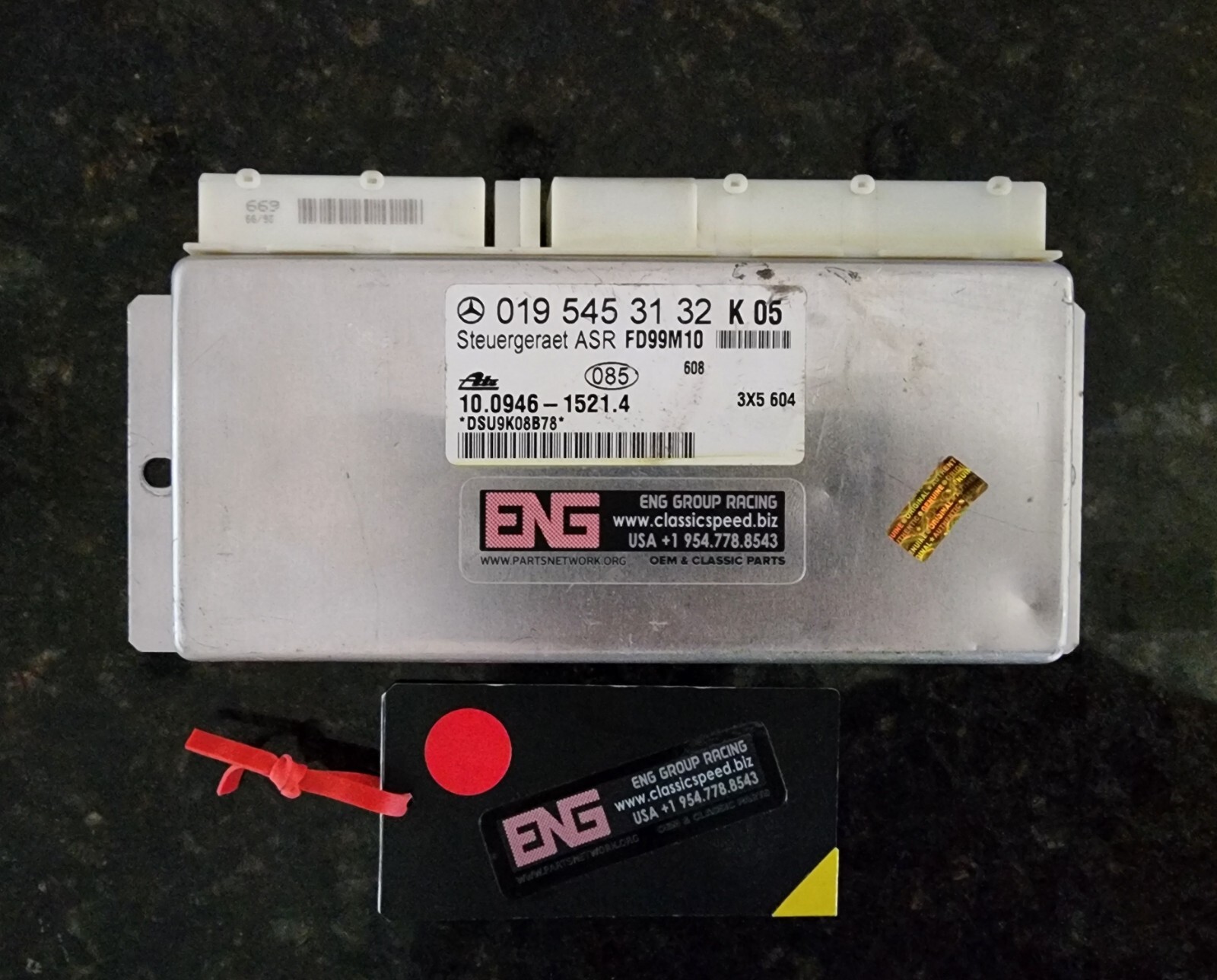 2-YEAR WARRANTY: MBENZ R170 SLK230 CLK320 ASR ABS Control Module A0195453132