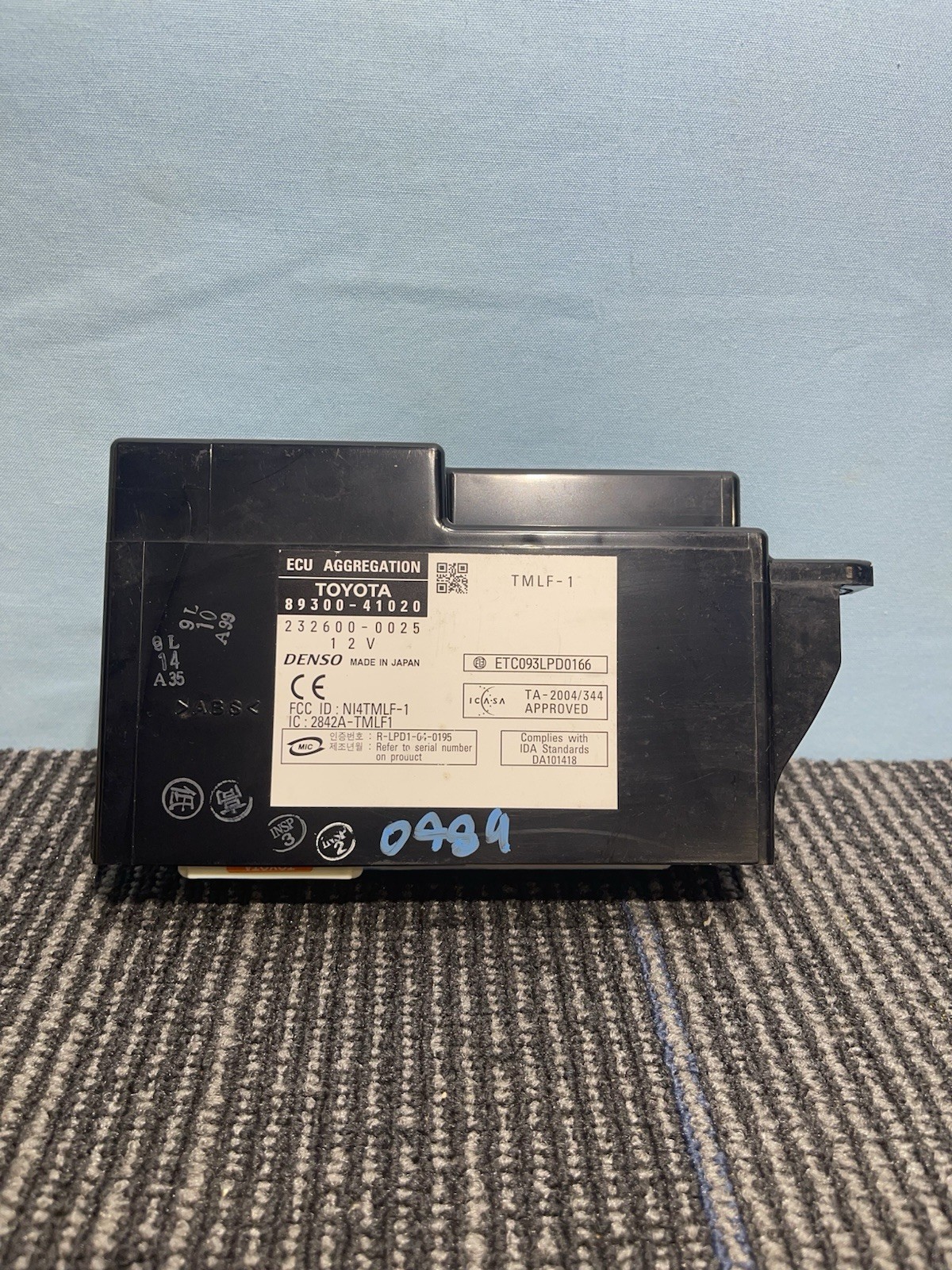 2005-2010 Toyota Avalon Network Gateway Computer Control Module 89300-41020