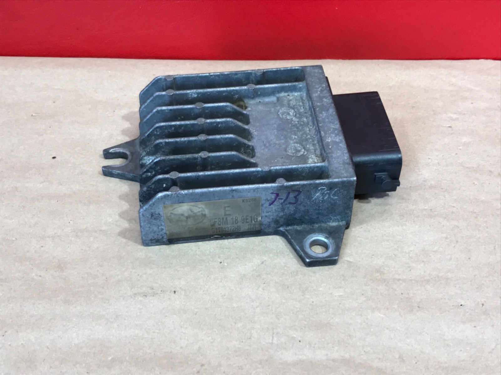 2010-2011 Mazda 3 2.0L TCM TCU Transmission Control Module LF8M189E1G .