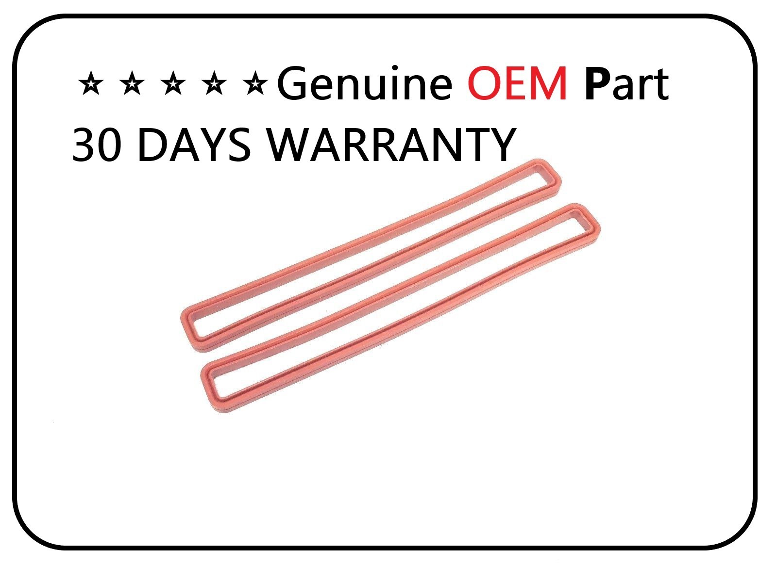 ✅ GM PCM ECM Plug Gaskets / Seals 2 pcs / fits 12200411 09354896 Silverado
