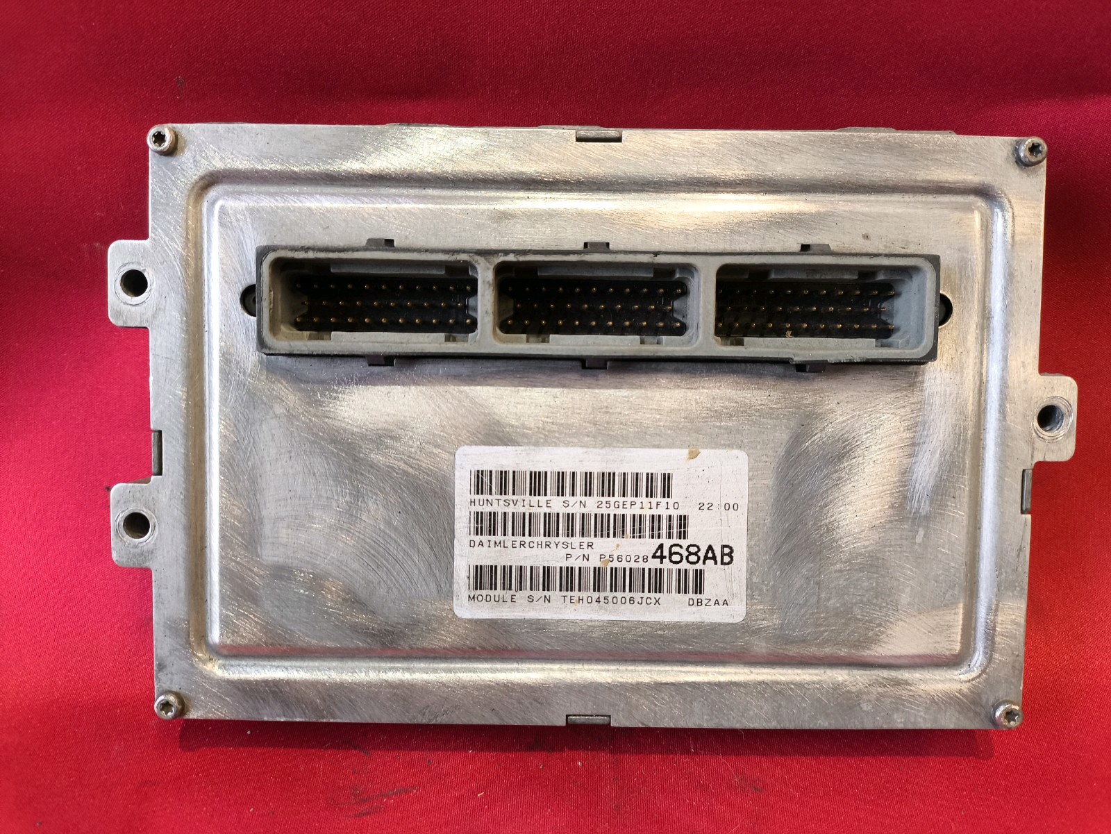 Engine Computer MODULE EBX 2000 Dodge Durango 56028468AB 5.9L AT PCM