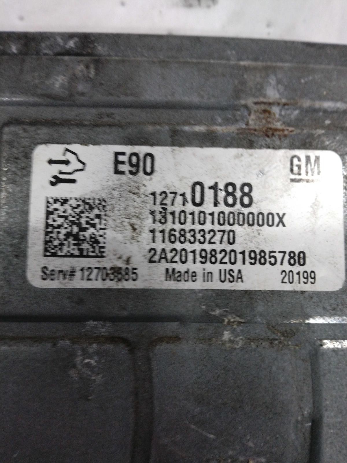 Used Engine Control Module (ECM) fits: 2020 Chevrolet Silverado 1500 pickup new