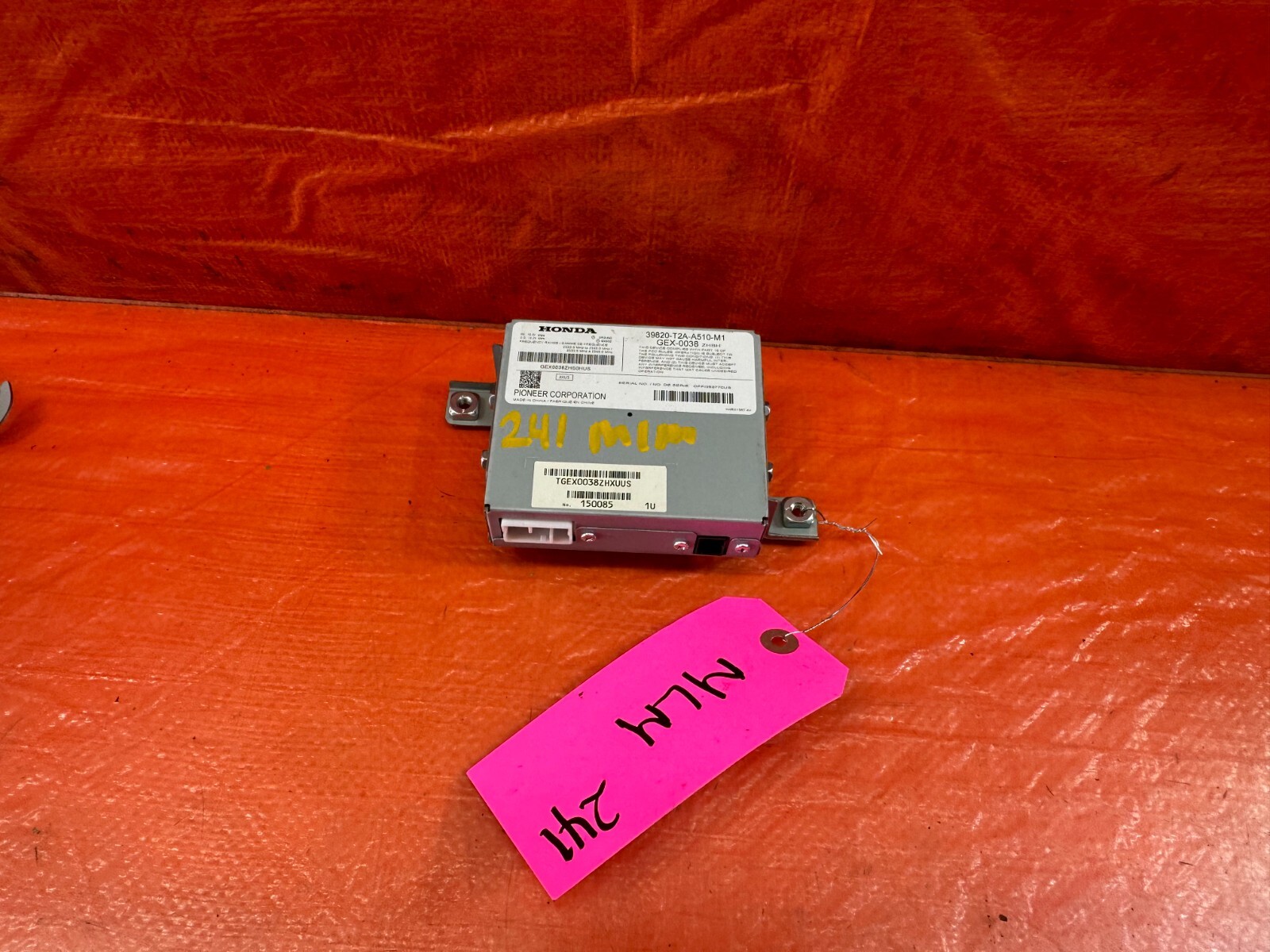 14-15 HONDA ACCORD SEDAN EX-L – SATELLITE TUNER RADIO MODULE – OEM FACTORY #241