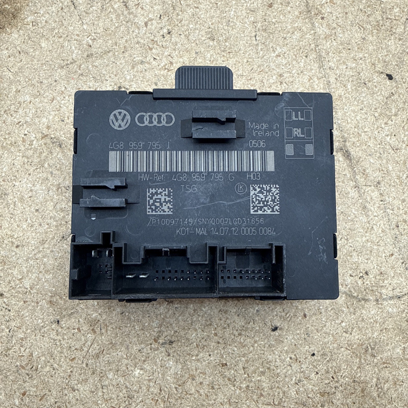 DOOR CONTROL UNIT MODULE ECU REAR LEFT 4G8959795G AUDI A6 C7 2013-16