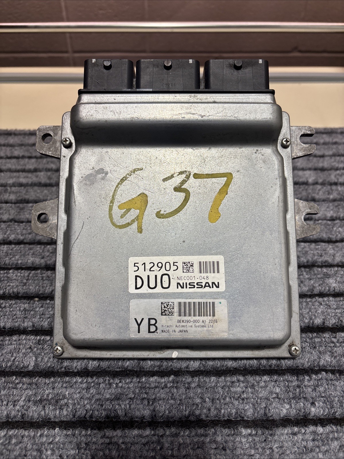 OEM 2014-2017 INFINITI Q70 3.7 AWD A/T ECU Engine Control Module BEM390-000A1