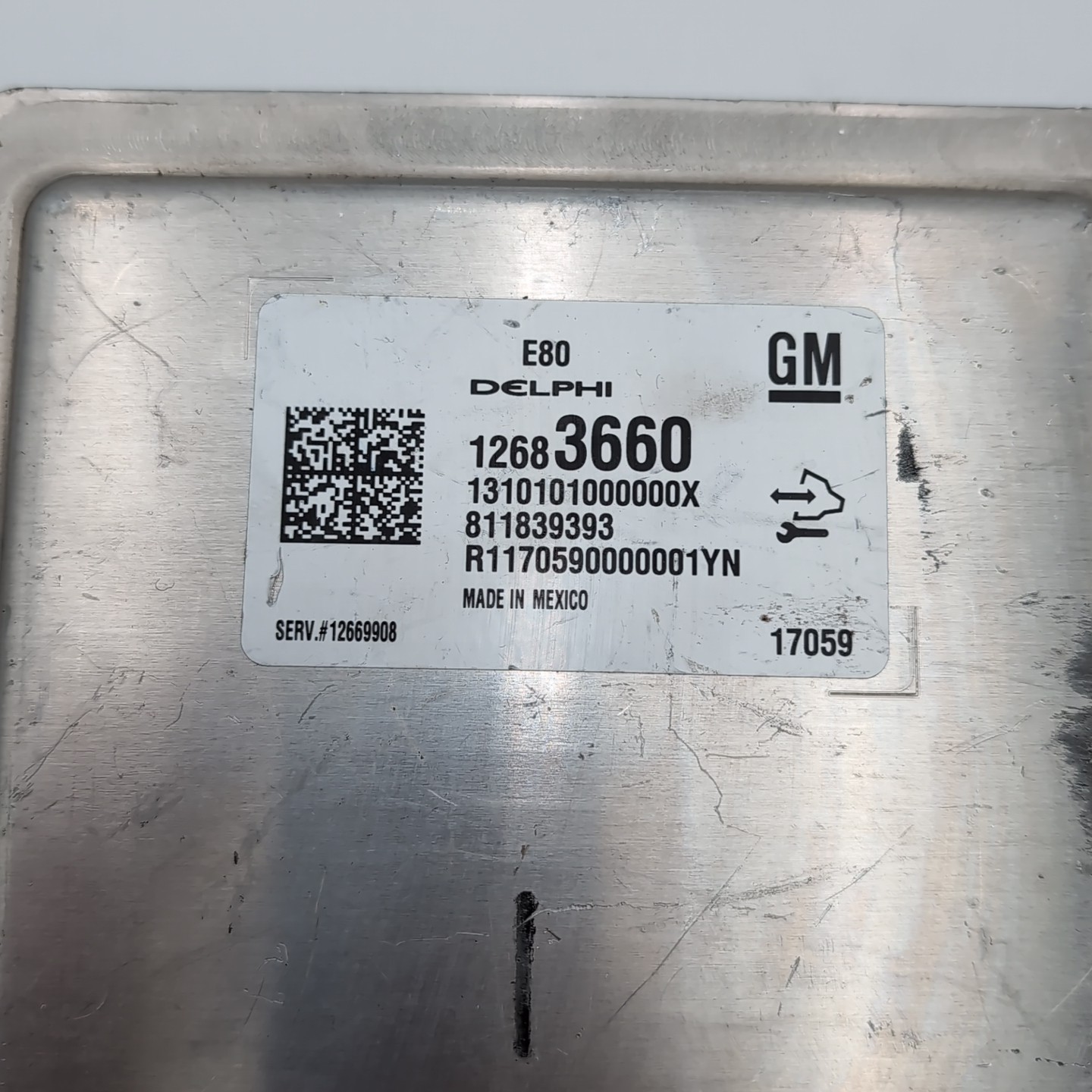 OEM Buick Cadillac Chevrolet GMC Engine Computer Control Module ECM E80 12683660