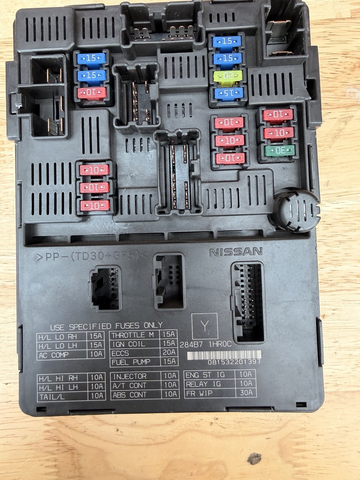 NEW OE Engine Bay IPDM Control Module 284B71HR6B for Versa Versa Note 1.6L 12-19