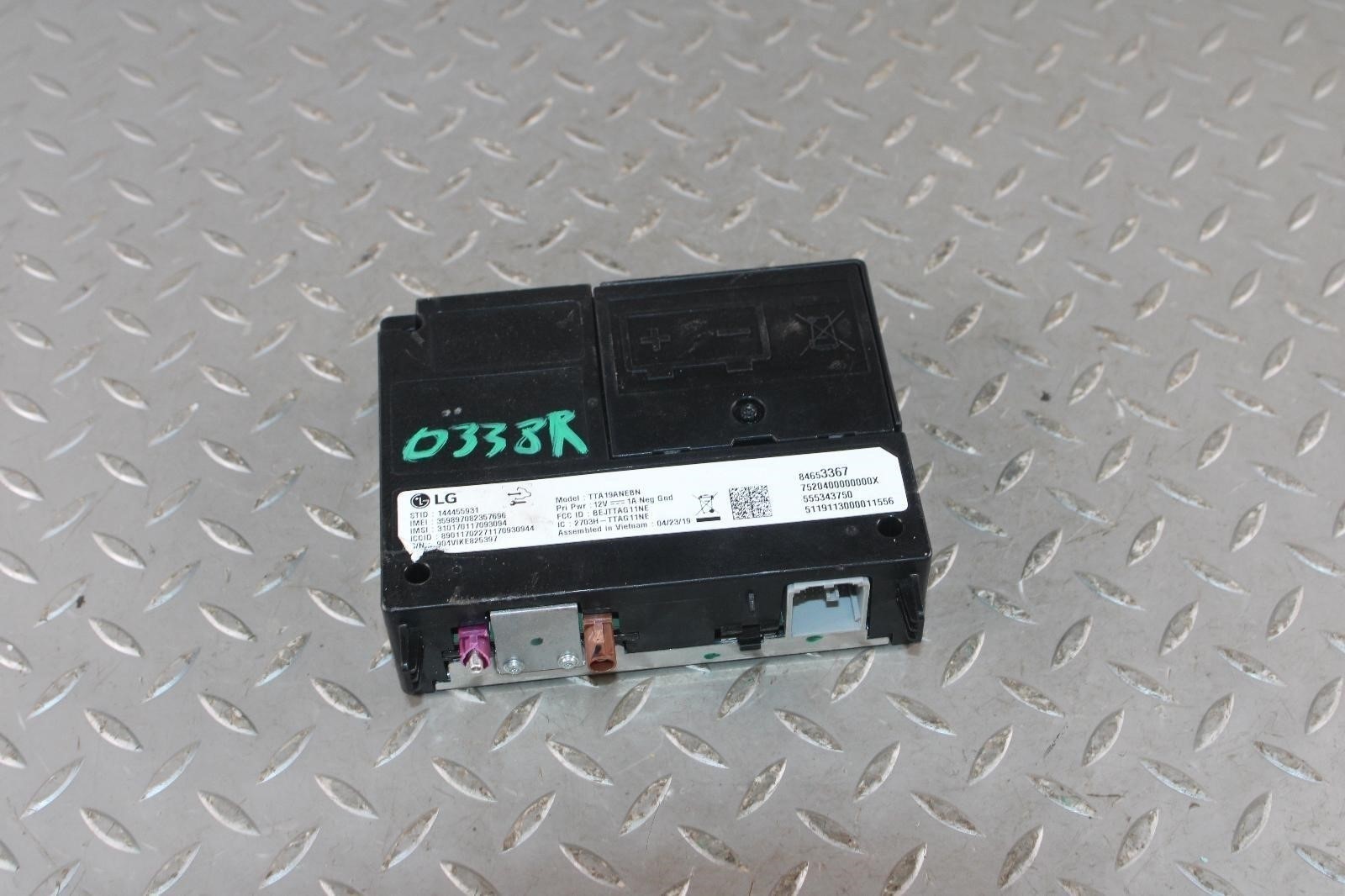19-20 Blazer Electronic Telematics Communication Control Module UE1 Factory OEM