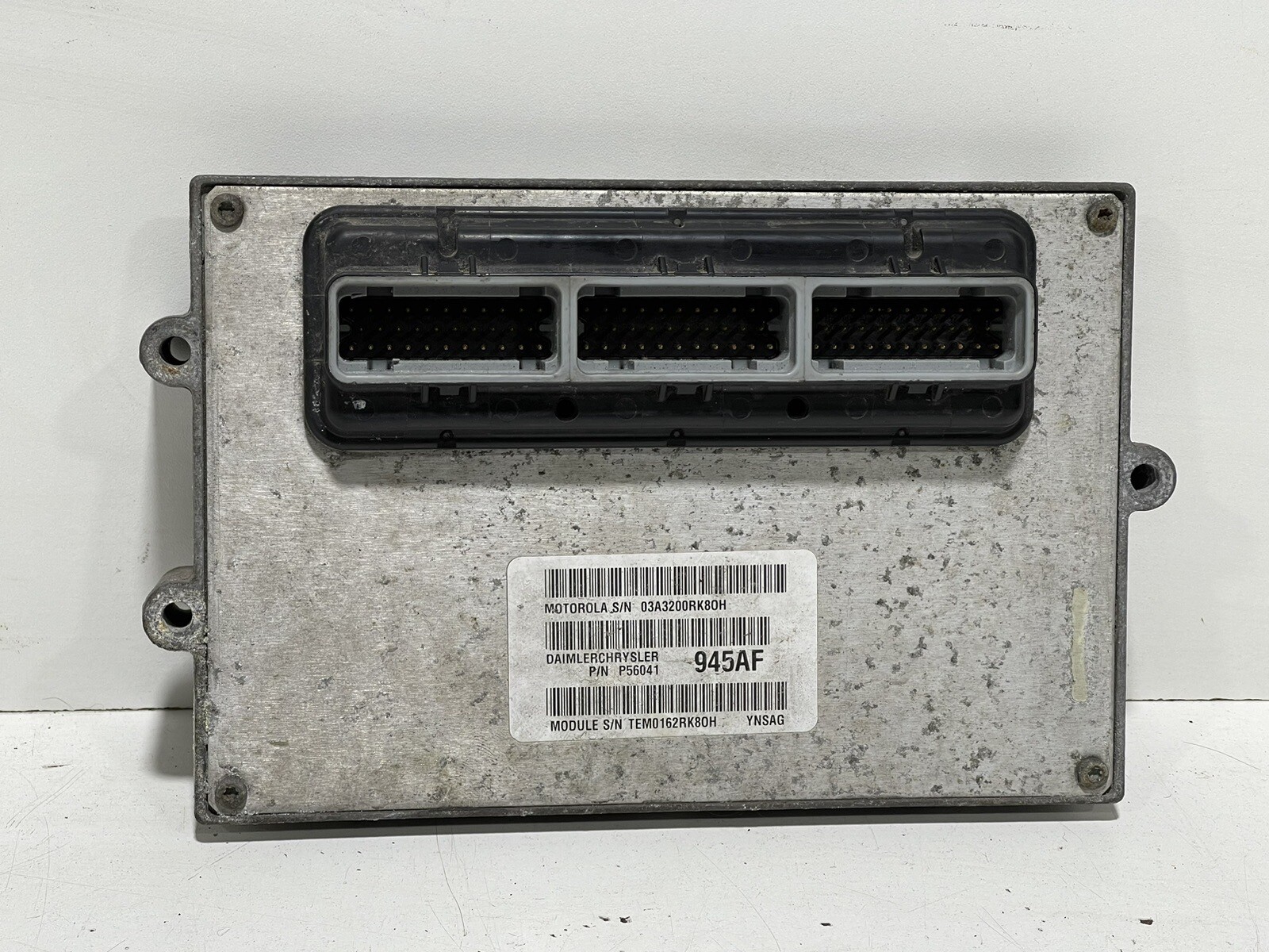 02 Jeep Wrangler TJ Engine Computer ECU ECM PCM 4.0L 5-Spd P56041945AF NON SKIM