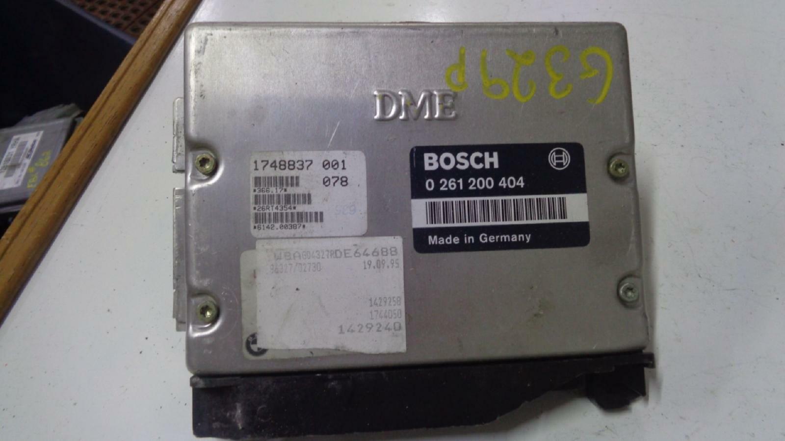 1993-94 BMW 740i ENGINE CONTROL MODULE # 261200404