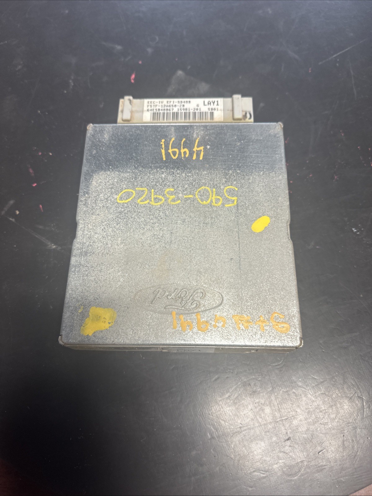 F5TF-12A650-ZB | 1995 FORD TRUCK F-SERIES 5.8L ECM ENGINE COMPUTER PCM ECU