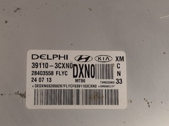 2014 Kia Sorento 3.3L Engine Computer Control Module ECM ECU OEM 39110-3CXN0